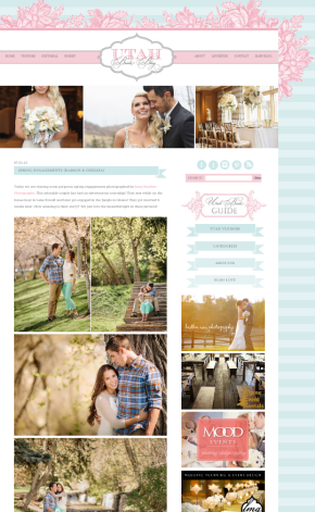 Utah Bride Blog Engagements